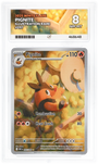 Pokemon Pignite 097/086 Illustration Rare 2025 White Flare ACE 8