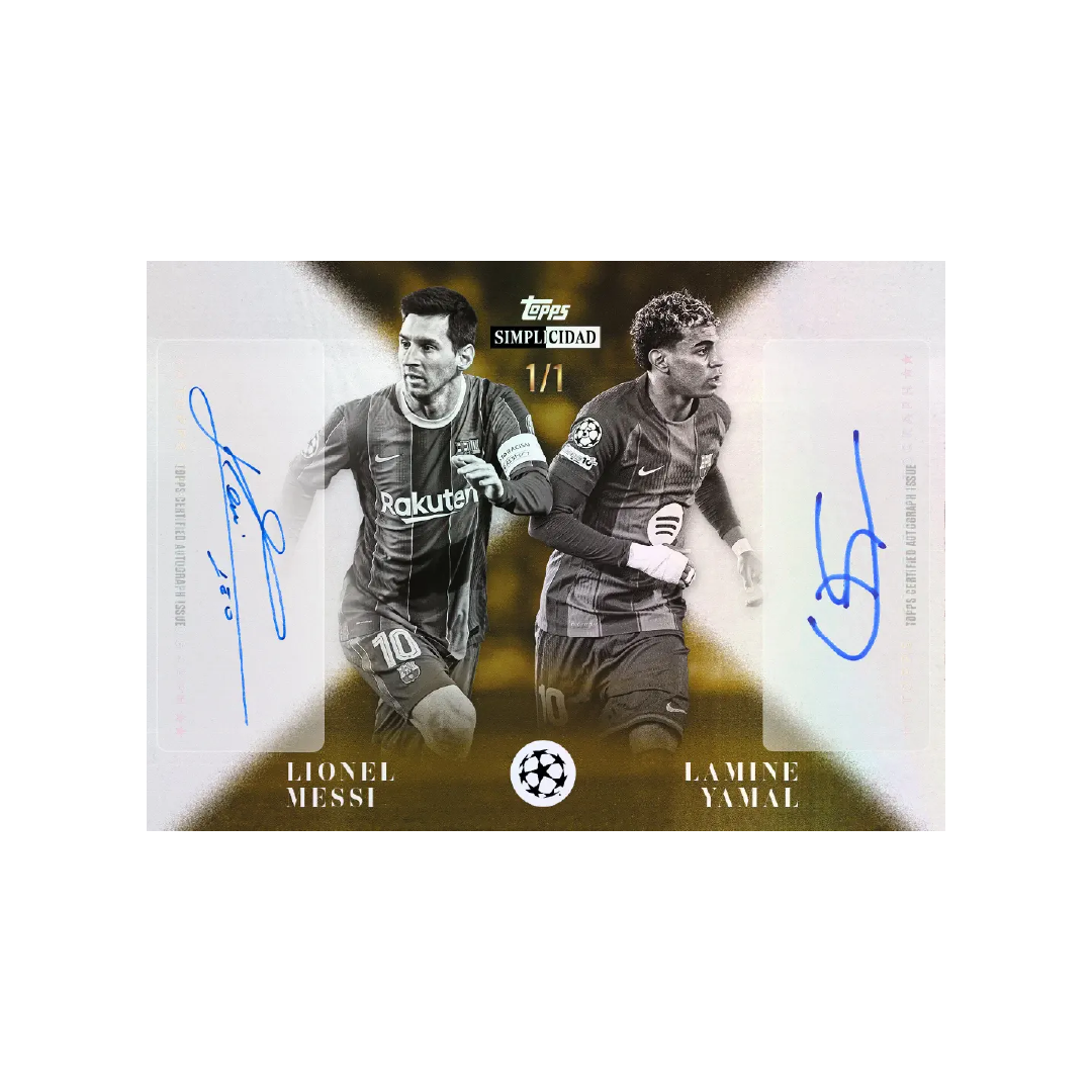 Topps UEFA Club Competitions Simplicidad 2025-26