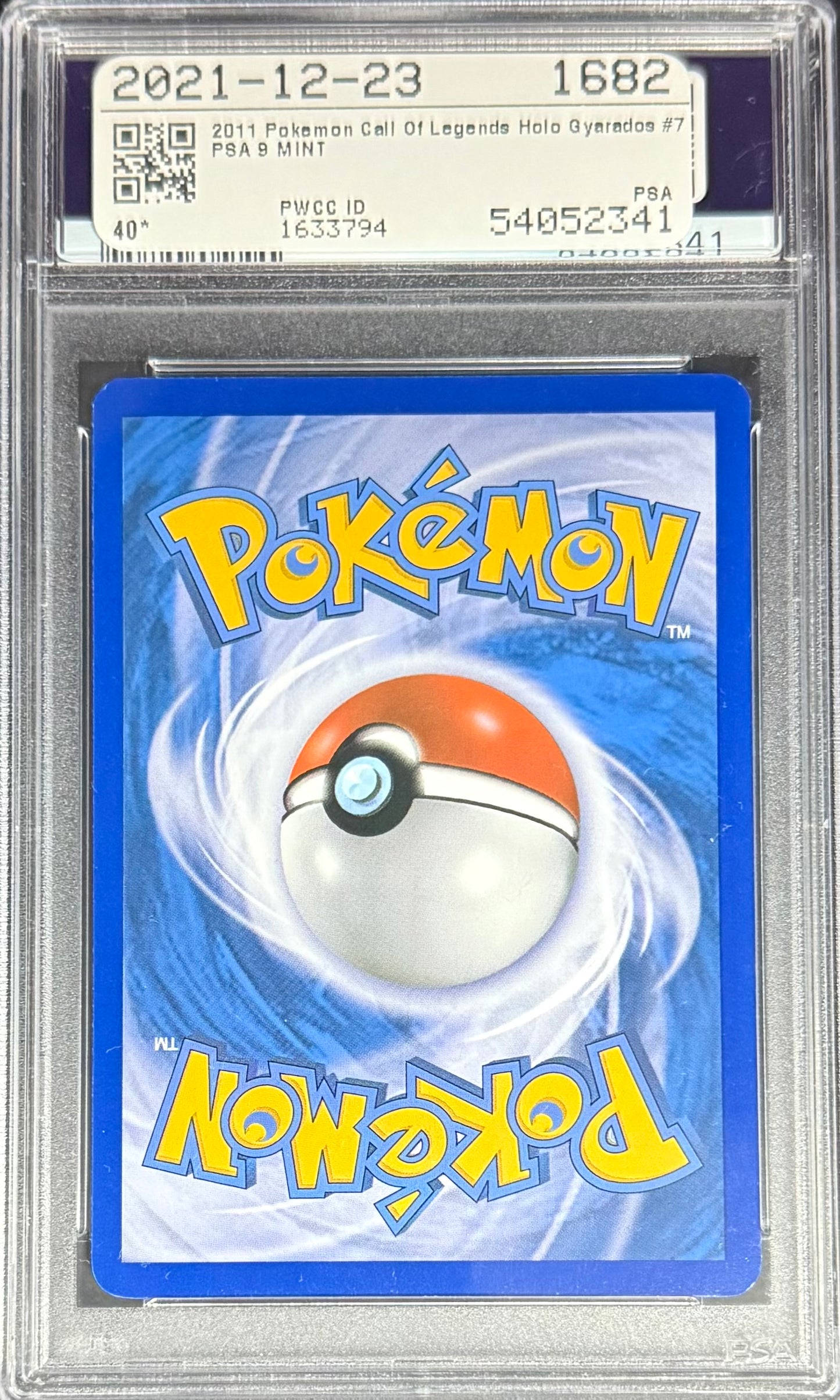 Pokemon Gyarados 7/95 Holo Pokemon Call Of Legends 2011 PSA9
