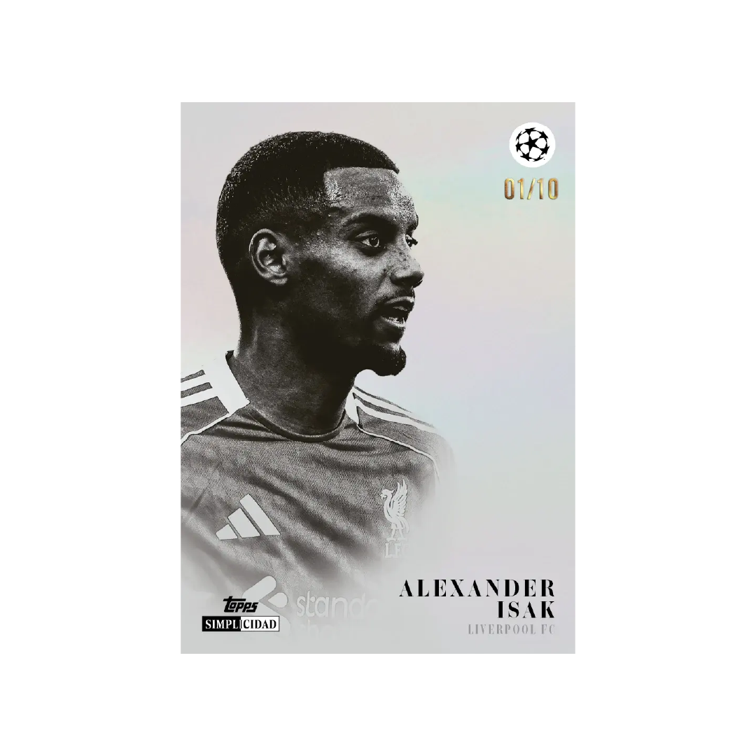 Topps UEFA Club Competitions Simplicidad 2025-26