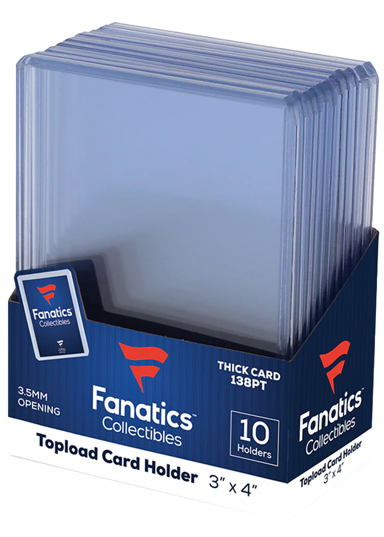 Fanatics Collectibles 138pt 3x4 Top Loader - 10 count