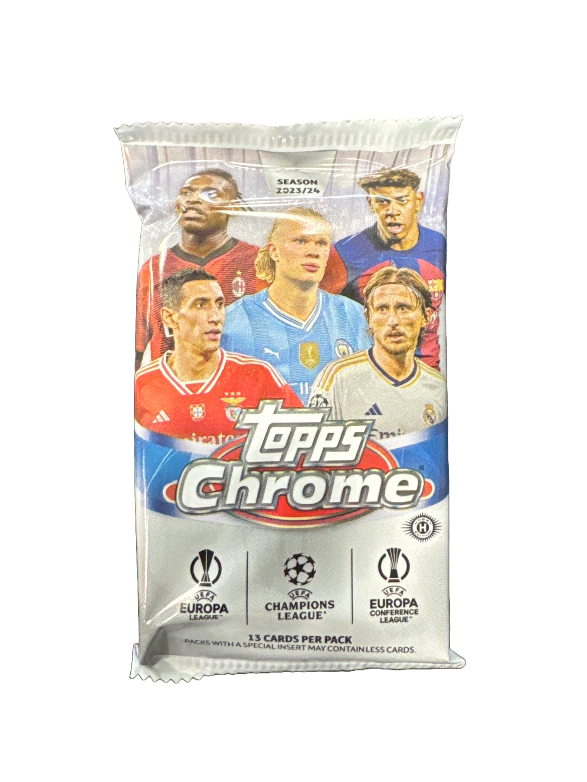 Topps Chrome Uefa Club Competitions Jumbo 2023-24 Pack Football