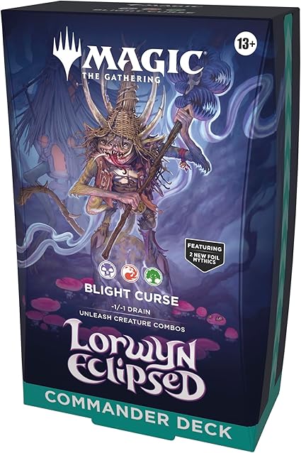 Magic: The Gathering Lorwyn Eclipsed Commander Deck - Blight Curse