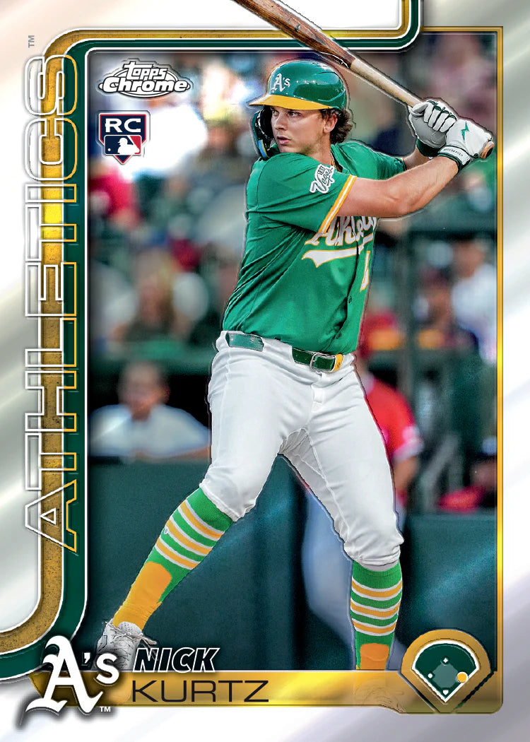 Topps Chrome Baseball Update Series 2025 Mega Box