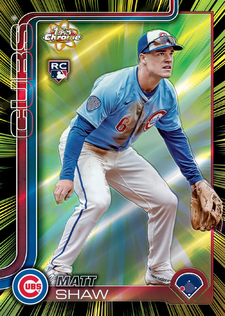 Topps Chrome Baseball Update Series 2025 Mega Box