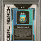 Panini Paulo Dybala Orange Global Reach Prizm /25 Panini Prizm World Cup Qatar 2022 #32 PSA9