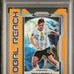 Panini Paulo Dybala Orange Global Reach Prizm /25 Panini Prizm World Cup Qatar 2022 #32 PSA9