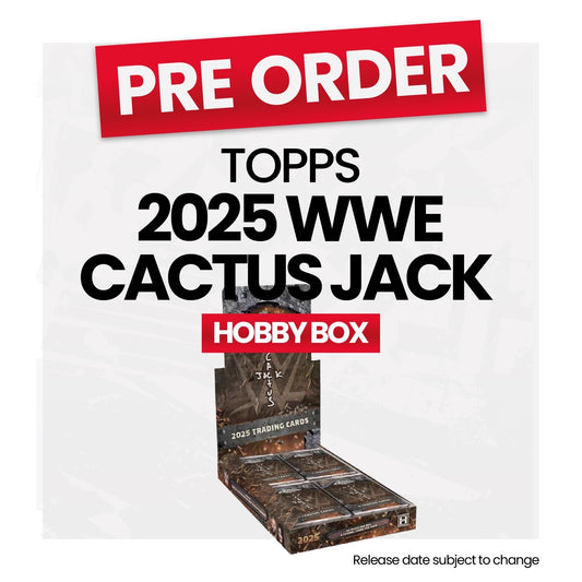 Topps Chrome WWE x Cactus Jack 2025 Hobby Box - Pre-Order
