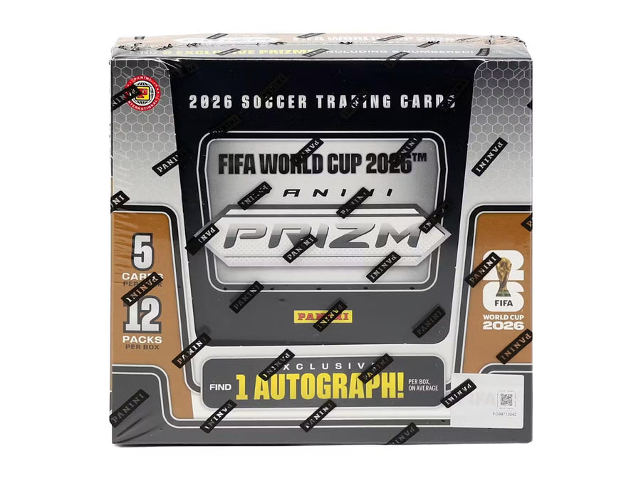Panini Prizm FIFA World Cup Soccer 2026 Hobby International Box