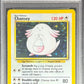 Pokemon Chansey 3/102 Holo Pokemon Game 1999 PSA9