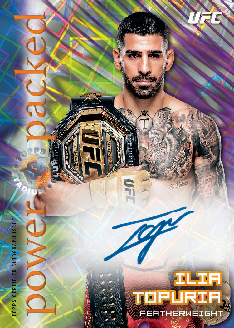 Topps Stadium Club UFC 2025 Hobby Box