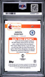 Topps Jadon Sancho 11/15 Purple Refractor #25 2024-25 Merlin UCC PSA 10