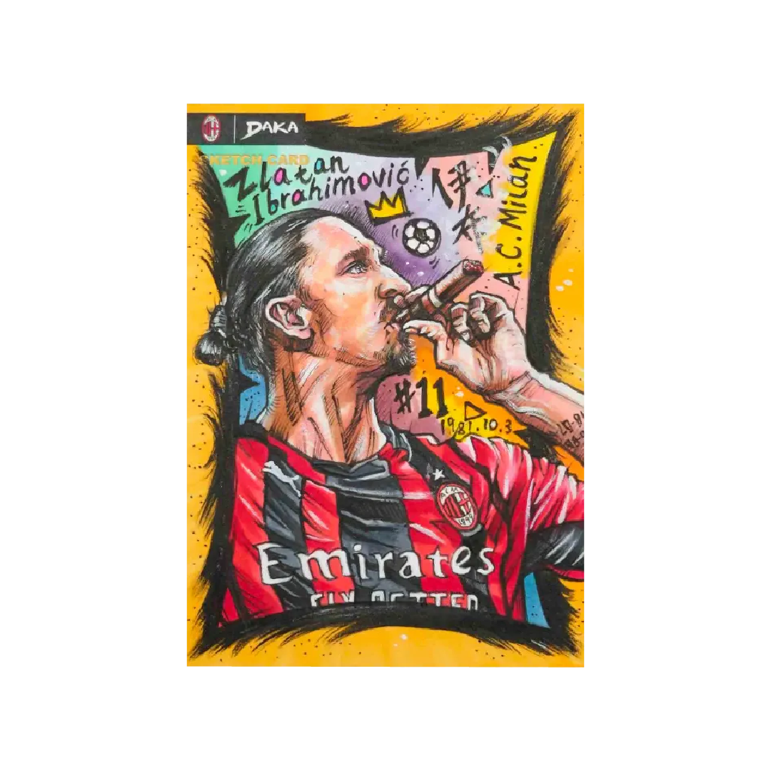 DAKA AC Milan One and Two Serie A 2023-24 Hobby Box