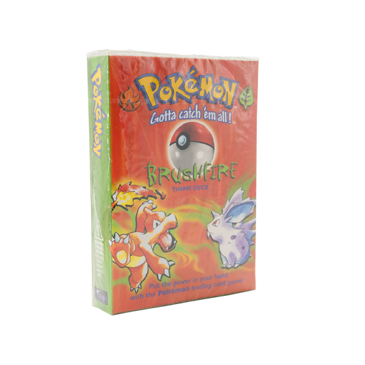 Pokémon Base Set Brushfire Theme Deck Factory Sealed