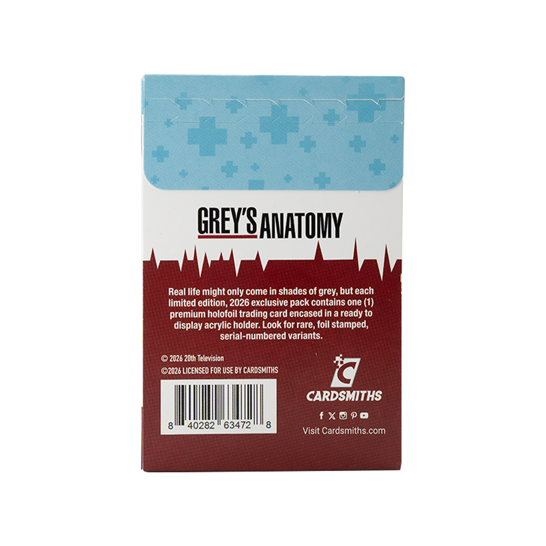 Cardsmiths Grey's Anatomy 2026 - D23 Box