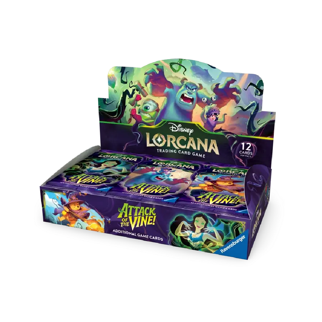 Disney Lorcana - Attack of the Vine! Booster Box - Pre-Order