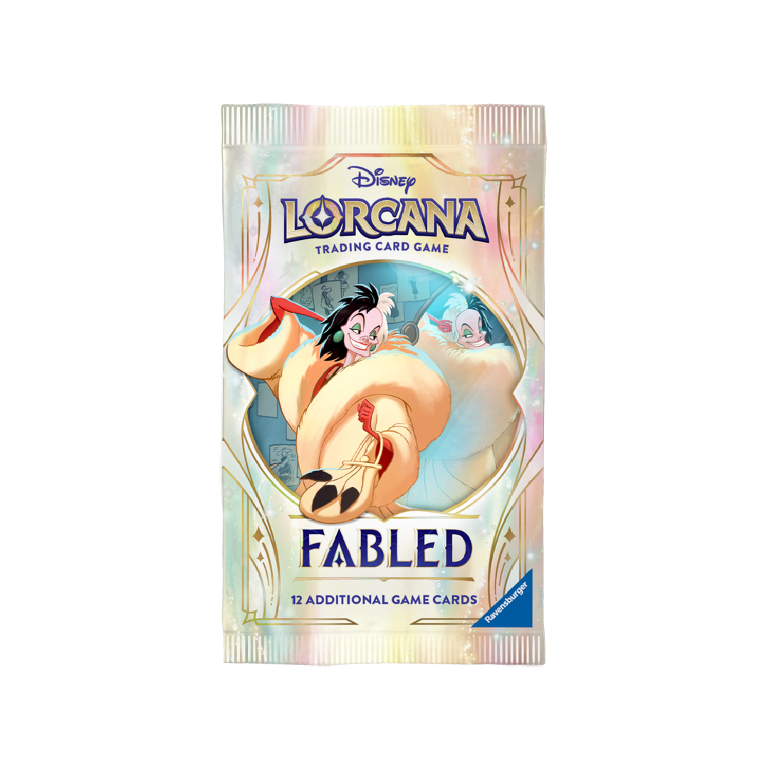 Disney Lorcana Fabled Booster Box Display