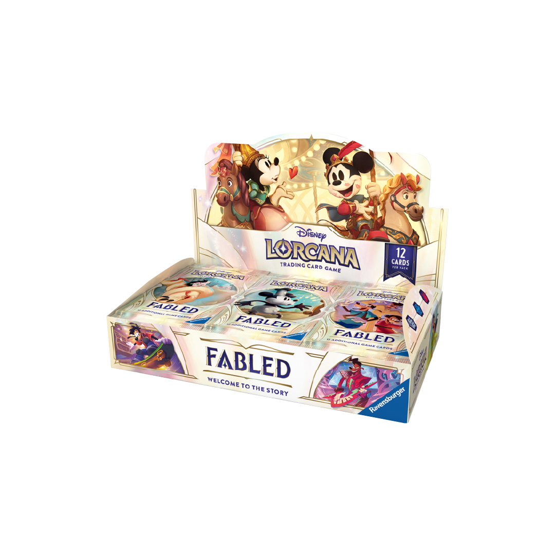 Disney Lorcana Fabled Booster Box Display