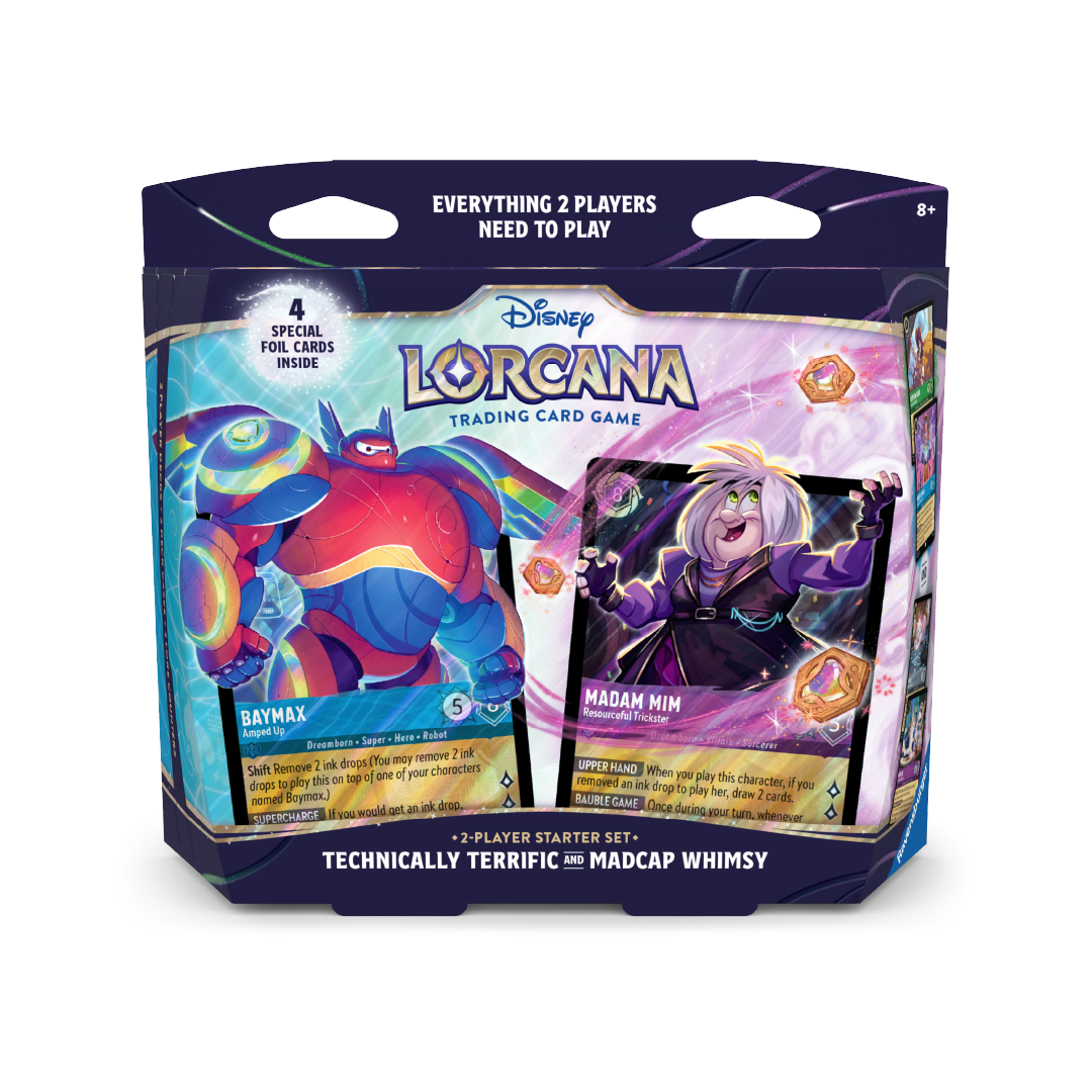 Disney Lorcana 2-Player Starter Set – Baymax & Madam Nim - Pre-Order