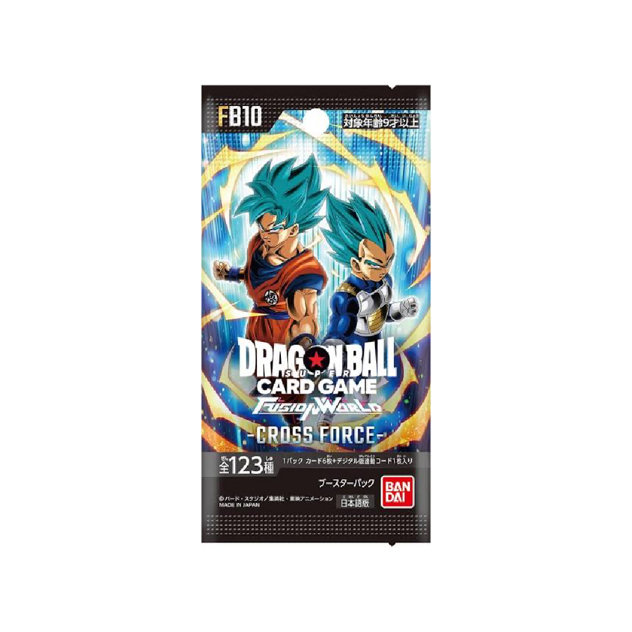 Dragon Ball Super Card Game Fusion World: Cross Force (FB10) Booster Pack