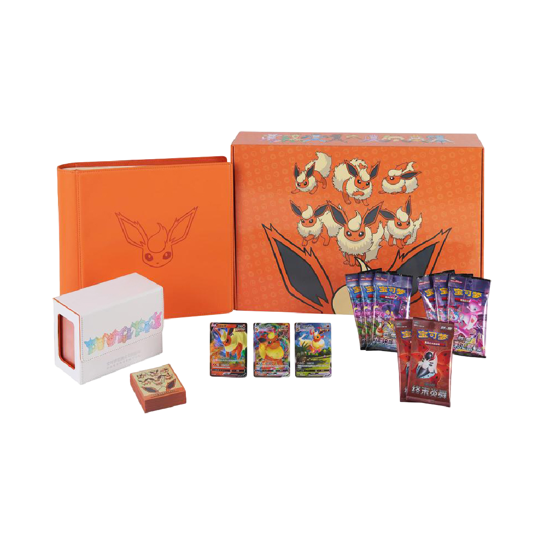 Pokémon TCG: Eevee Flareon Premium Gift Box – Simplified Chinese