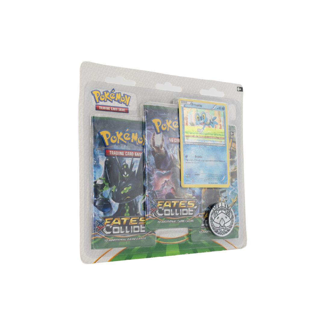 Pokémon XY Fates Collide 3-Pack Blister Triple Pack Froakie