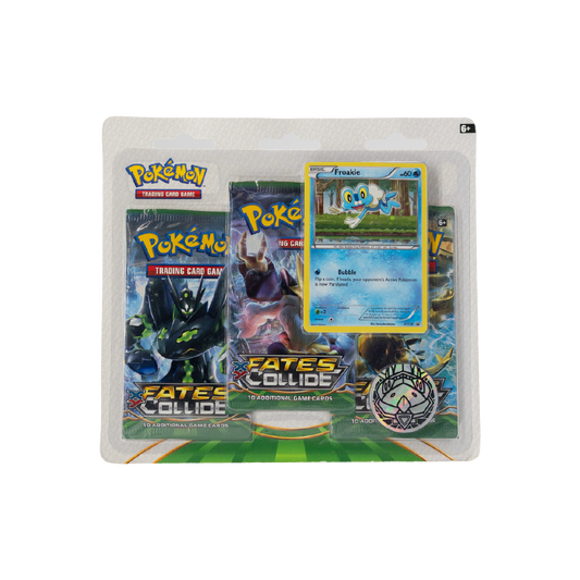 Pokémon XY Fates Collide 3-Pack Blister Triple Pack Froakie