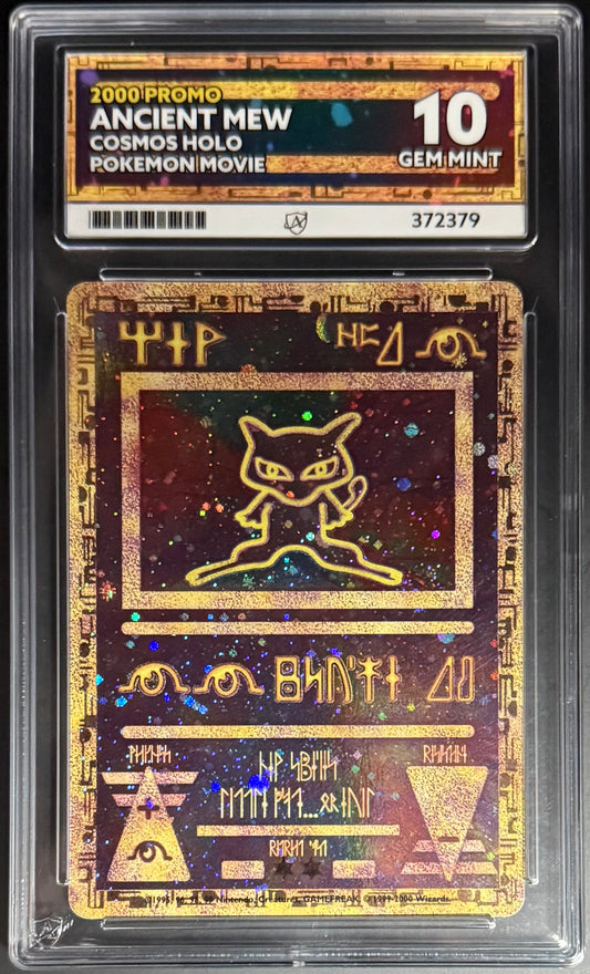 Pokemon Ancient Mew Cosmos Holo Pokemon Movie 2000 Promo ACE10