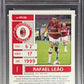 Panini Rafael Leao Red Rookie Ticket Card RC Panini Chronicles Series A 2019 PSA9