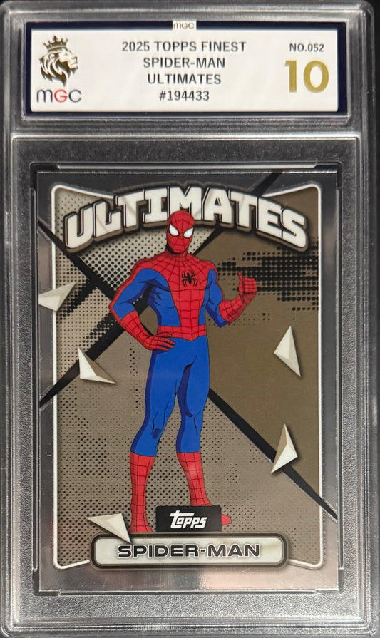 Topps Spider-Man Ultimates Card Finest Marvel 2025 MGC10