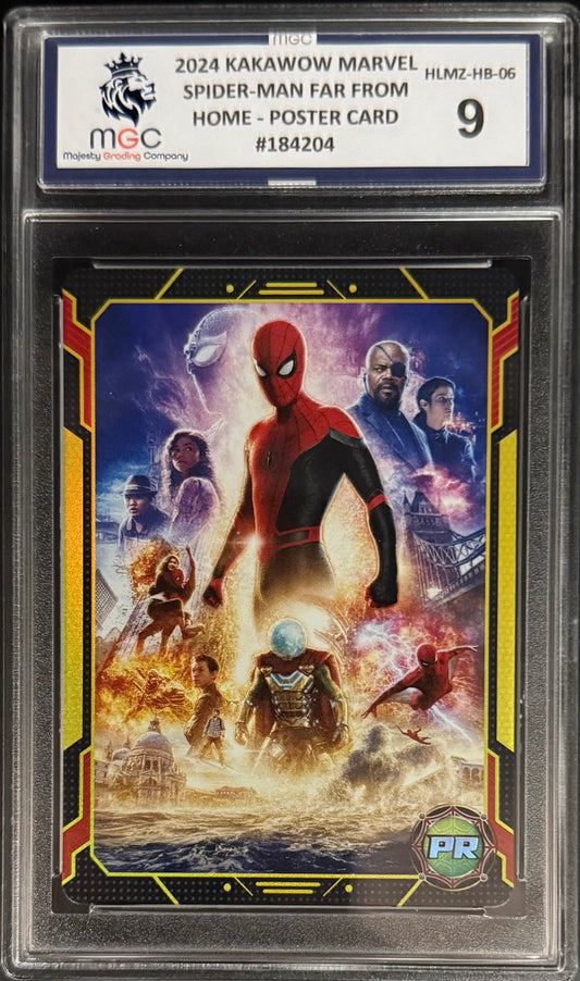 Kakawow Spider-Man Far From Home Poster Card Kakawow Marvel 2024 MGC9
