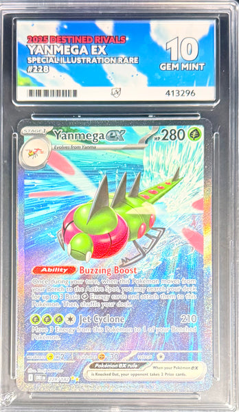 Pokemon Yanmega EX 228/182 Special Illustration Rare Pokemon Destined