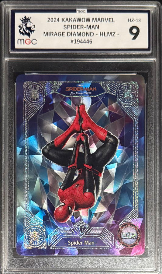 Kakawow Spider-Man Mirage Diamond Card Kakawow Marvel 2024 MGC9