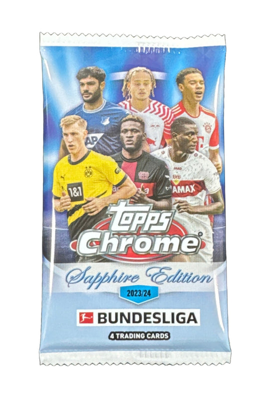 Topps Bundesliga Chrome Sapphire 2023/24 Pack Football