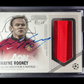 Topps Wayne Rooney Dynasty On Card Autograph Patch Card /10 Dynasty UEFA Champions League 2023