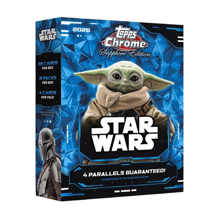 Topps Star Wars Chrome 2026 Sapphire Hobby Box