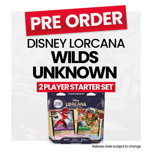Disney Lorcana - Wilds Unknown - 2 Player Starter Deck - Pre-Order