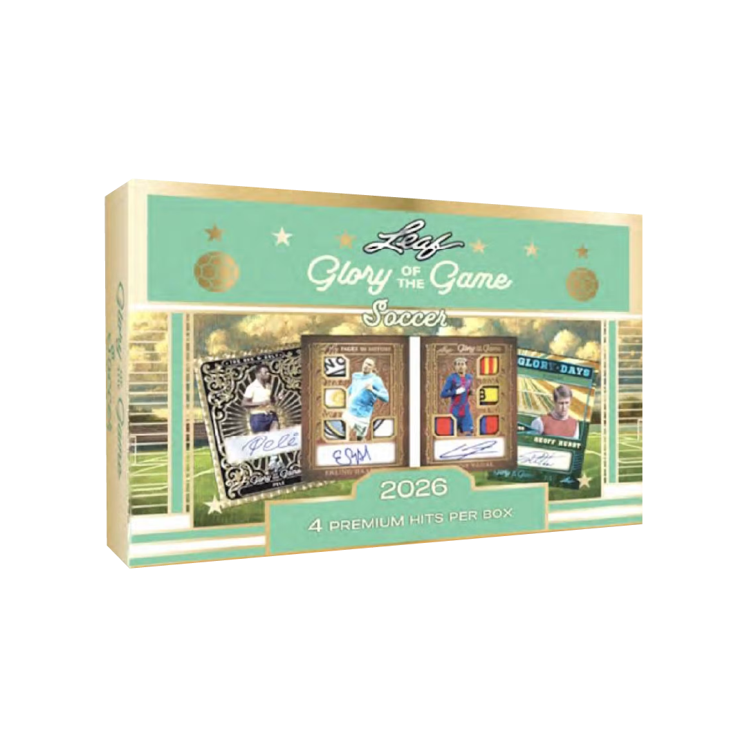 Leaf Glory of the Game Soccer 2026 Hobby Box