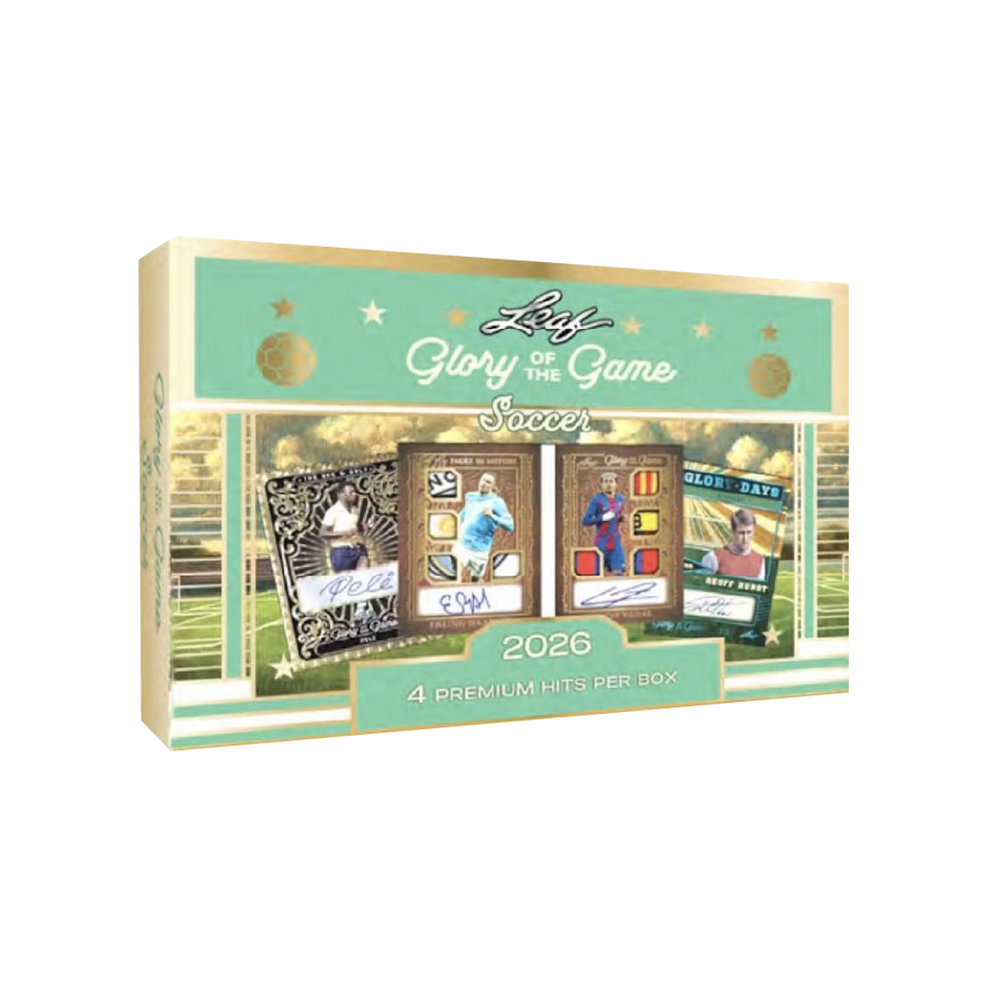 Leaf Glory of the Game Soccer 2026 Hobby Box