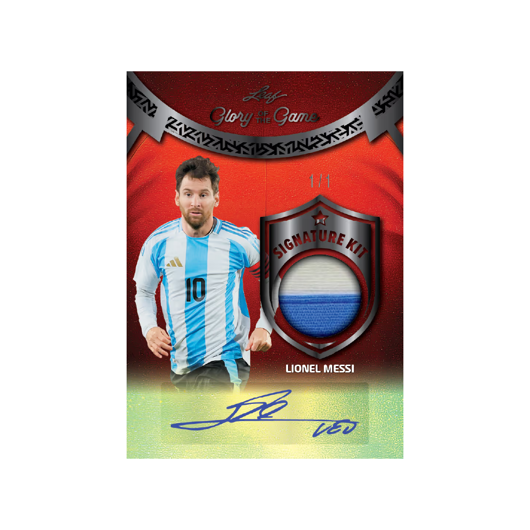 Leaf Glory of the Game Soccer 2026 Hobby Box
