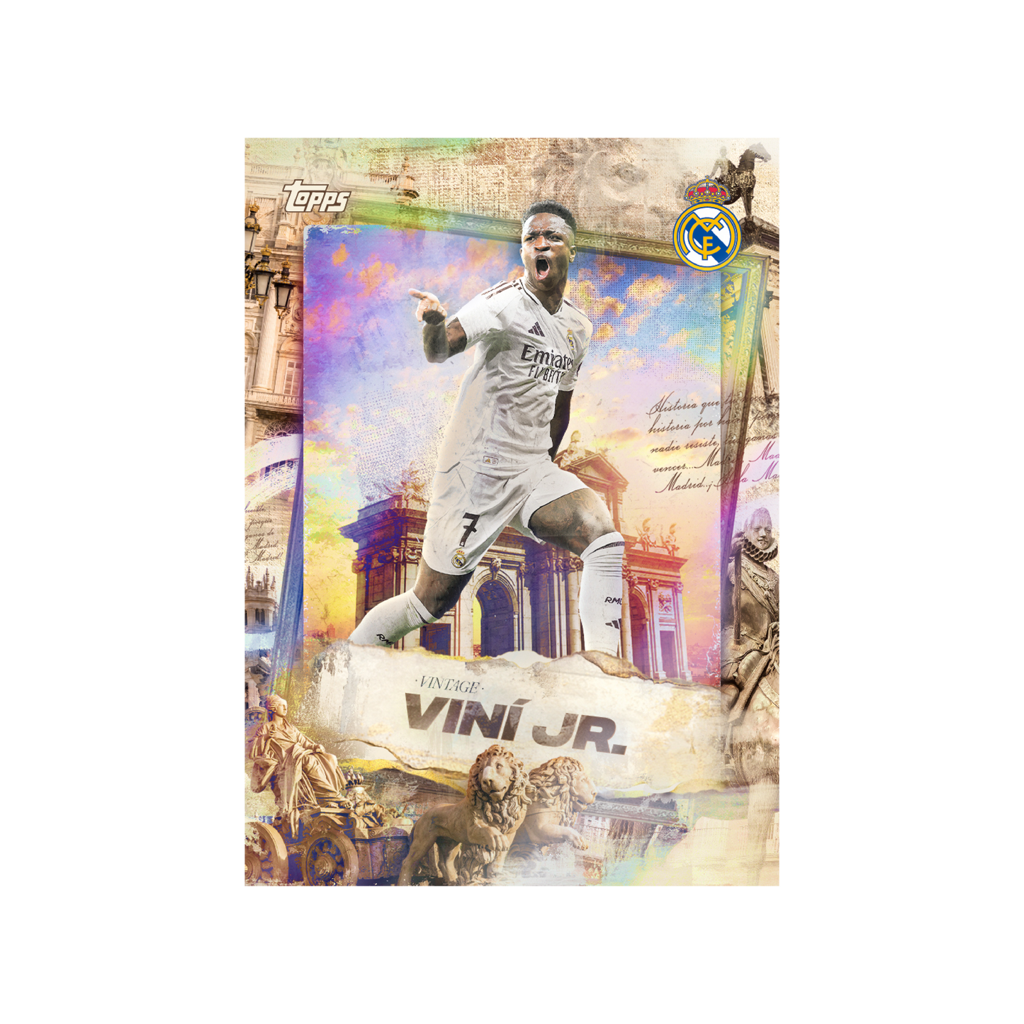 Topps Real Madrid Los Blancos 2025-26 Hobby Box - Pre-Order