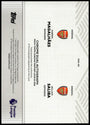 Topps Gabriel Magalhaes/William Saliba 16/25 Orange Dual Autograph #CDA-GS 2026 Chrome Premier League