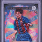 Topps Lionel Messi 102/199 Black #62 2024-2025 Topps Inception Uefa Club Competitions PSA 10