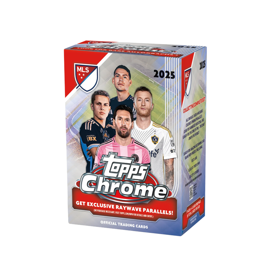 Topps Chrome MLS 2025 Value Box