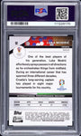 Topps Luka Modric 25/25 Orange #10 2024 Chrome Sapphire UEFA Euro PSA 10