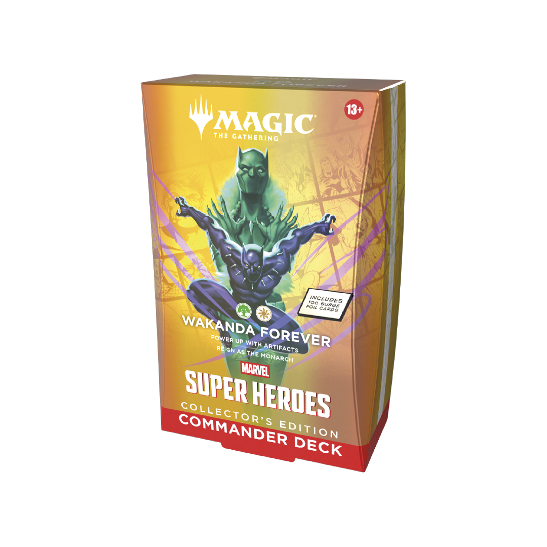 Magic: The Gathering - Marvel Super Heroes Collector Commander Deck - Wakanda Forever
