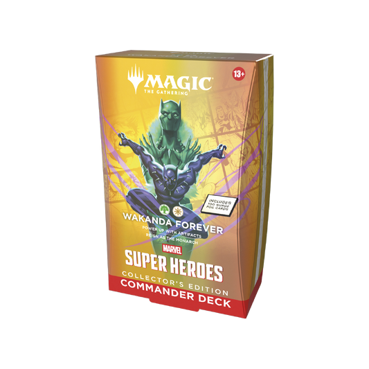 Magic: The Gathering - Marvel Super Heroes Collector Commander Deck - Wakanda Forever