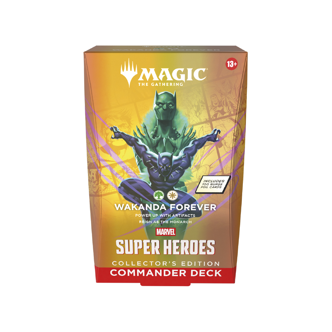 Magic: The Gathering - Marvel Super Heroes Collector Commander Deck - Wakanda Forever
