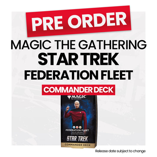 Magic: The Gathering Star Trek Commander Deck Federation Fleet - Pre-Order
