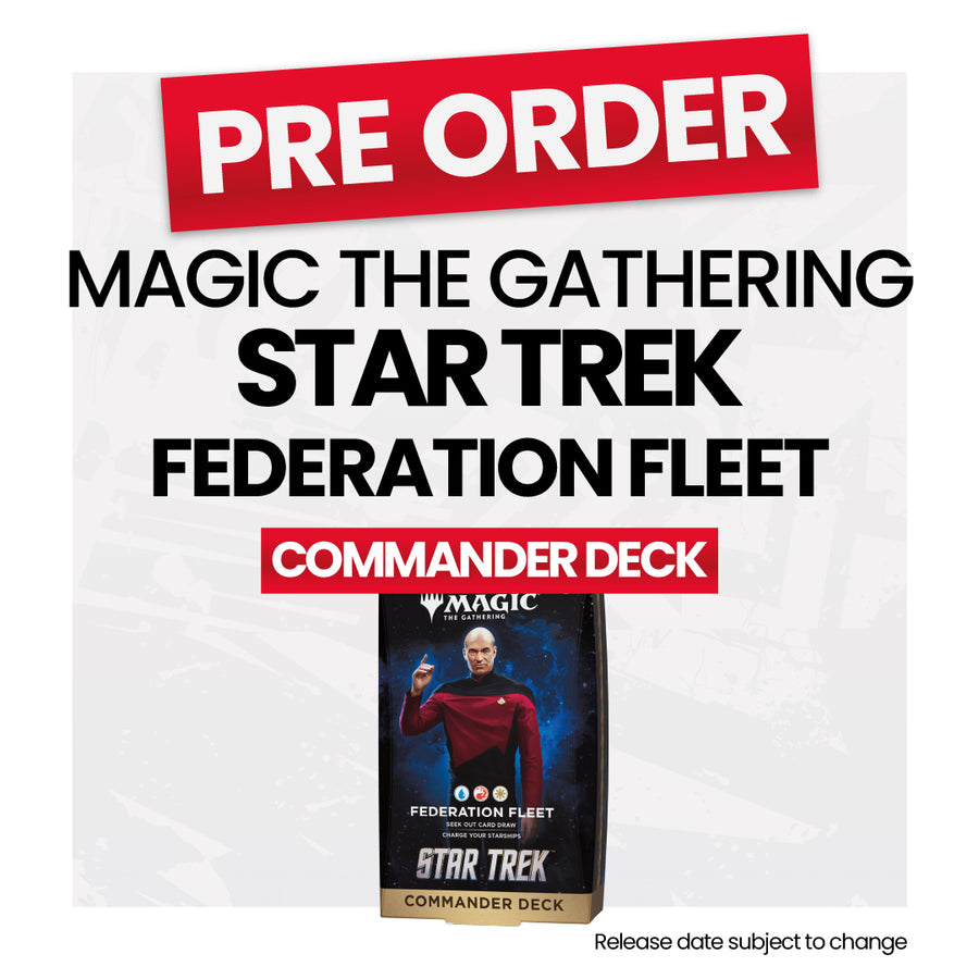 Magic: The Gathering Star Trek Commander Deck Federation Fleet - Pre-Order